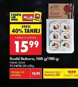 Biedronka Sushi Sakura oferta