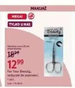 Rossmann Nożyczki do paznokci For Your Beauty oferta