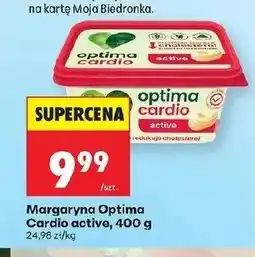Biedronka Margaryna Optima Cardio oferta