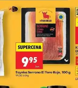 Biedronka Szynka Serrano oferta