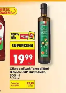 Biedronka Oliwa z oliwek Gusto Bello oferta