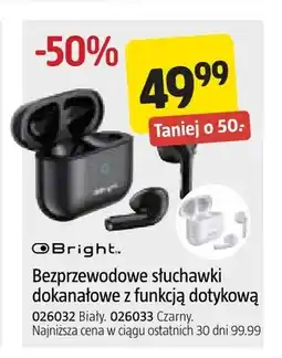 Jula Bezprzewodowe słuchawki dokanałowe Bright oferta