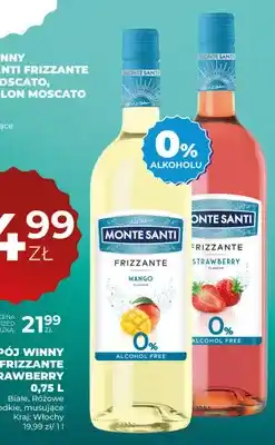 Duży Ben Napój winny bezalkoholowy Monte Santi Frizzante Mango oferta