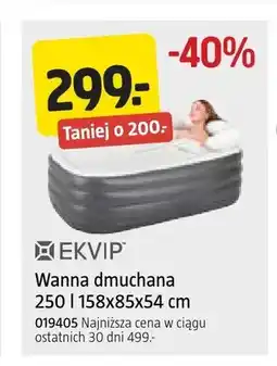 Jula Wanna dmuchana 250 l 158x85x54 cm EKVIP oferta