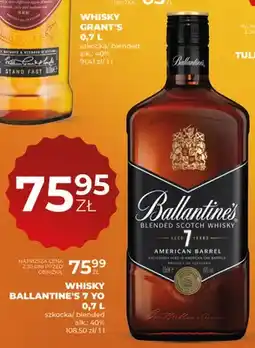 Duży Ben Whisky Ballantine's 7 YO American Barrel oferta