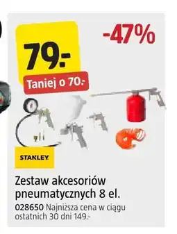 Jula Zestaw akcesoriów pneumatycznych Stanley oferta