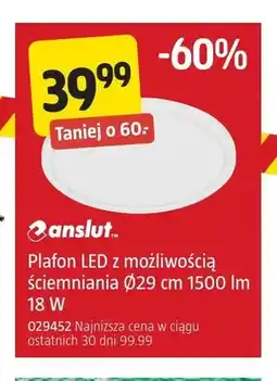 Jula Plafon LED Anslut oferta