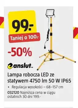Jula Lampa robocza LED ze statywem Anslut oferta