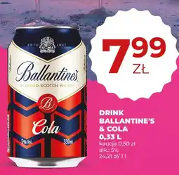 Duży Ben Drink Ballantine's & Cola oferta