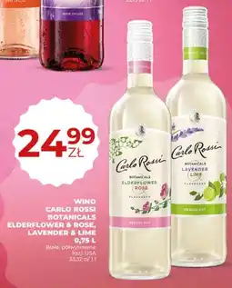 Duży Ben Wino Carlo Rossi Botanicals Elderflower & Rose oferta