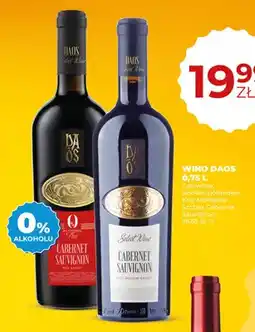 Duży Ben Wino bezalkoholowe Daos Cabernet Sauvignon czerwone słodkie oferta