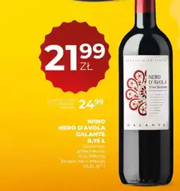 Duży Ben Wino Nero d'Avola Galante czerwone półwytrawne oferta