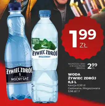 Duży Ben Woda gazowana Żywiec Zdrój Mocny Gaz oferta