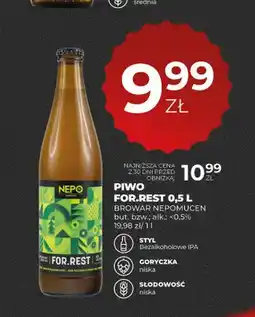 Duży Ben Piwo bezalkoholowe For.Rest Browar Nepomucen oferta