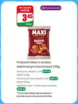 Dino Prażynki Maxi o smaku bekonowym Eurosnack oferta