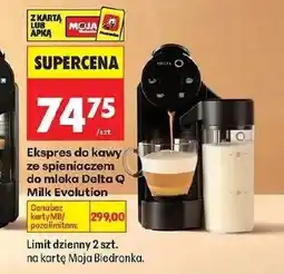 Biedronka Ekspres do kawy Delta Q oferta