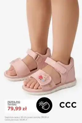 Sandały dziecięce Peppa Pig
