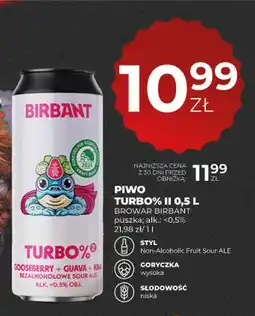 Duży Ben Piwo bezalkoholowe Birbant Turbo% II oferta