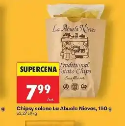 Biedronka Chipsy La Abuela Nieves oferta