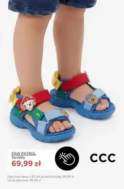 CCC Sandały dziecięce Paw Patrol oferta