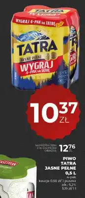 Duży Ben Piwo Tatra Jasne Pełne 4-pak oferta