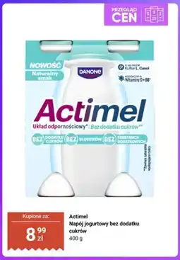 Dino Napój jogurtowy Danone Actimel bez dodatku cukrów oferta