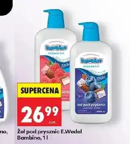 Biedronka Żel pod prysznic E. Wedel oferta