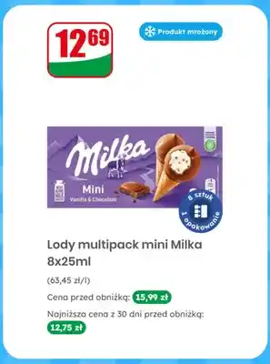 Dino Lody multipack mini Milka Vanilla & Chocolate 8-pak oferta
