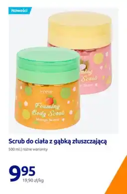 Action Scrub do ciała z gąbką złuszczającą Coconut POPUP oferta