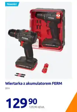 Action Wiertarka z akumulatorem FERM oferta