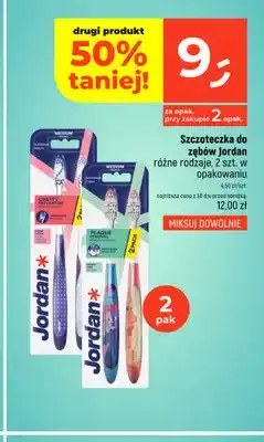 Dealz Szczoteczka do zębów Jordan Individual Clean 2-pak oferta