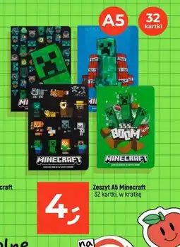 Dealz Zeszyt Minecraft oferta