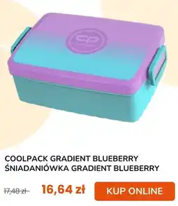 taniaksiazka.pl Śniadaniówka CoolPack Gradient Blueberry oferta