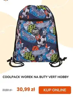 taniaksiazka.pl Worek na buty CoolPack Vert Hobby oferta