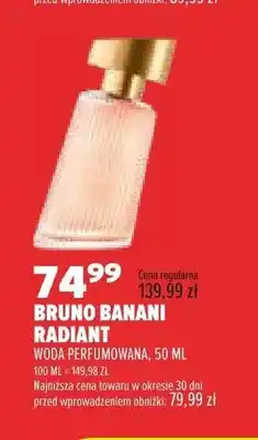 Drogerie Natura Woda perfumowana Bruno Banani Radiant oferta