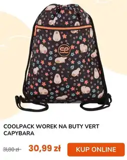 taniaksiazka.pl Worek na buty CoolPack Vert Capybara oferta