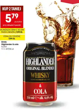 Delikatesy Centrum Drink Highlander oferta