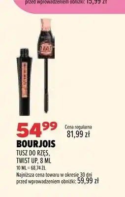 Drogerie Natura Tusz do rzęs Bourjois Twist Up oferta