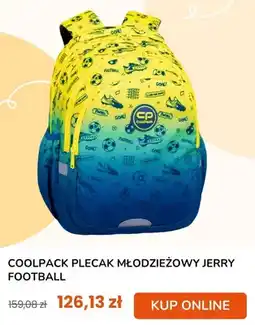 taniaksiazka.pl Plecak młodzieżowy CoolPack Jerry Football oferta