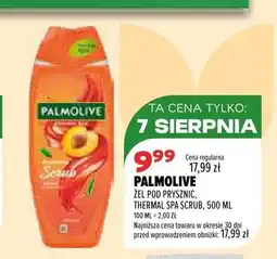 Drogerie Natura Żel pod prysznic Palmolive Thermal Spa Scrub oferta
