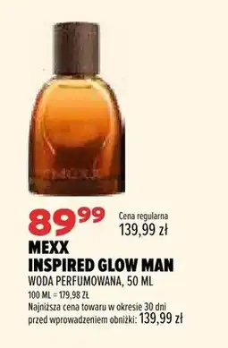 Drogerie Natura Woda perfumowana Mexx Inspired Glow Man oferta