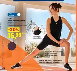 Lidl Kolarki funkcjonalne damskie CRIVIT oferta