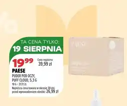 Drogerie Natura Puder pod oczy Paese Puff Cloud oferta