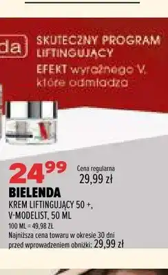 Drogerie Natura Krem liftingujący 50+ Bielenda V-Modelist oferta