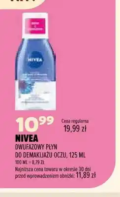 Drogerie Natura Dwufazowy płyn do demakijażu oczu Nivea oferta