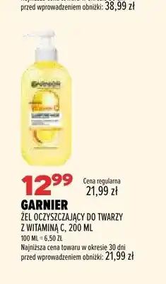 Drogerie Natura Żel oczyszczający do twarzy Garnier z witaminą C oferta