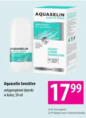 Antyperspirant damski w kulce Aquaselin Sensitive