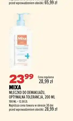 Drogerie Natura Mleczko do demakijażu Mixa Optymalna Tolerancja oferta