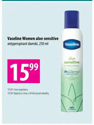 Antyperspirant damski Vaseline Women aloe sensitive