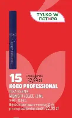 Drogerie Natura Tusz do rzęs Kobo Professional Midnight Velvet oferta